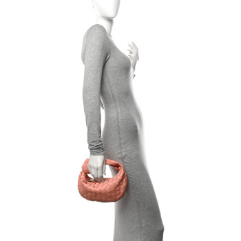 BOTTEGA VENETA Nappa Intrecciato Mini Jodie Peachy