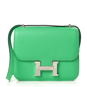HERMES Evercolor Verso Constance 18 Vert Comics Vert Fizz