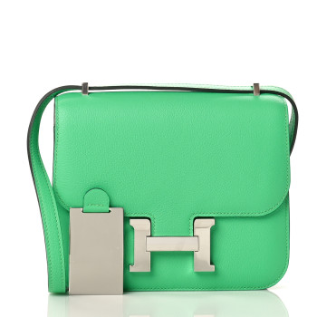 HERMES Evercolor Verso Constance 18 Vert Comics Vert Fizz