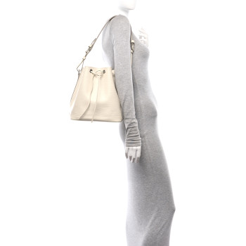 LOUIS VUITTON Epi Petit Noe NM Ivory