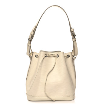 LOUIS VUITTON Epi Petit Noe NM Ivory