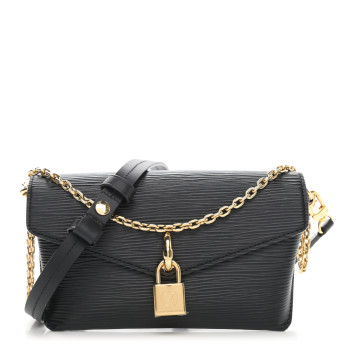 美✨Louis Vuitton Épi serviette ビジネスバッグ 黒 Black Louis Vuitton Epi Serviette Ambassadeur Business Bag