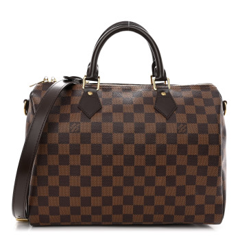 LOUIS VUITTON Damier Ebene Speedy Bandouliere 30