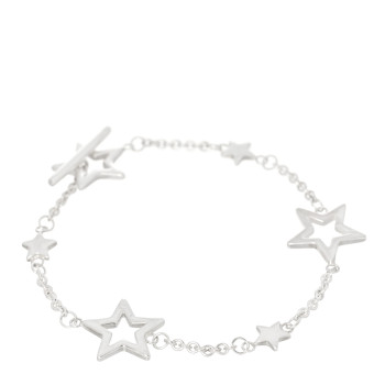 TIFFANY Sterling Silver Star Toggle Bracelet