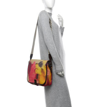 CHANEL Printed Ultra Soft Lambskin Medium Flower Power Messenger