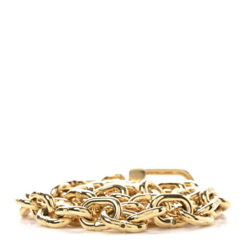 LOUIS VUITTON Chain Strap Gold