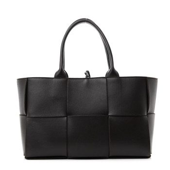 BOTTEGA VENETA Nappa Maxi Intrecciato Small Arco Tote Fondant
