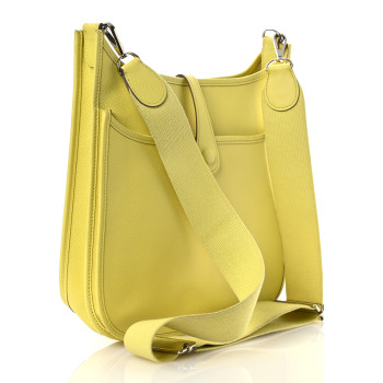 HERMES Epsom Evelyne III PM Lime