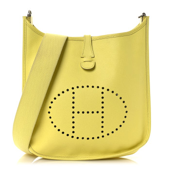 HERMES Epsom Evelyne III PM Lime
