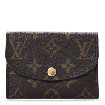 LOUIS VUITTON Monogram Rosalie Coin Purse Rose Ballerine