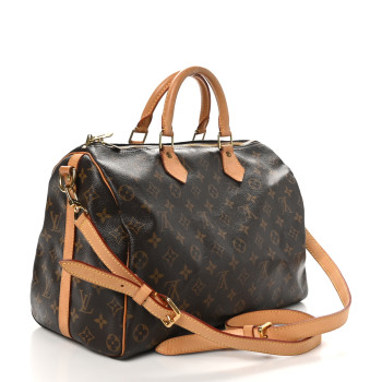 LOUIS VUITTON Monogram Speedy Bandouliere 35