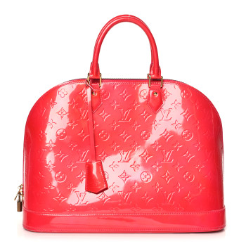 LOUIS VUITTON Vernis Alma GM Rose Pop