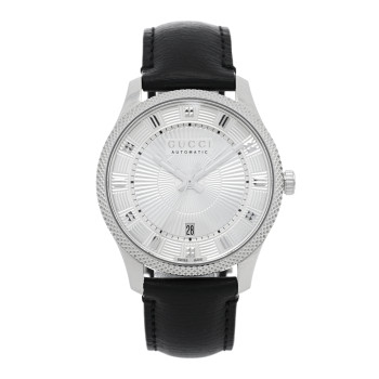 GUCCI Stainless Steel Calfskin 40mm Eryx Automatic Watch