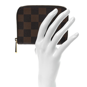 LOUIS VUITTON Damier Ebene Zippy Coin Purse