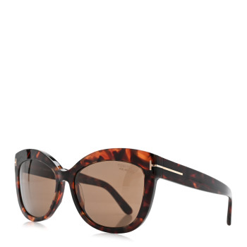 TOM FORD Acetate Alistair Cat Eye Sunglasses TF524 Tortoise