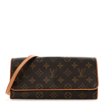 LOUIS VUITTON Monogram Pochette Twin GM