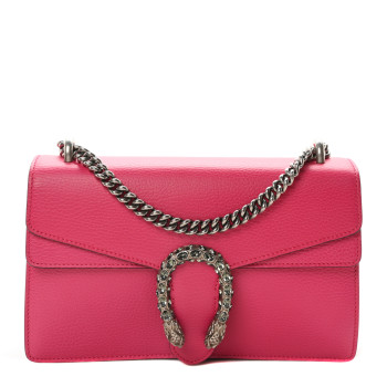 GUCCI Dollar Calfskin Small Dionysus Shoulder Bag Box Pink