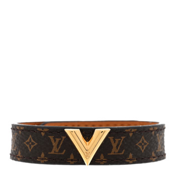 LOUIS VUITTON Monogram Essential V Bracelet 15
