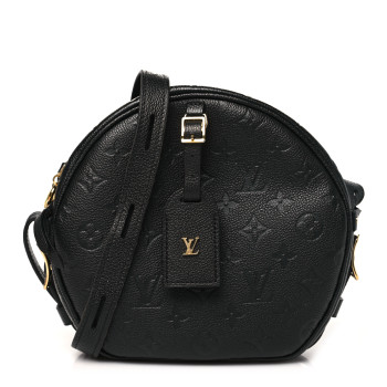 LOUIS VUITTON Empreinte Boite Chapeau Souple MM Black
