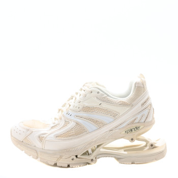 BALENCIAGA Mesh Rubber X-Pander Sneakers 39 White