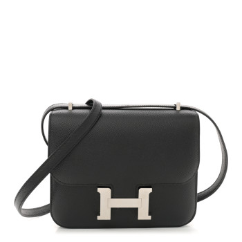 HERMES Epsom Constance 18 Black