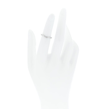 CARTIER Platinum Diamond Ballerine Wedding Band Ring 47 4.25 CARTIER Platinum Diamond Ballerine Wedding Band Ring 47 4.25