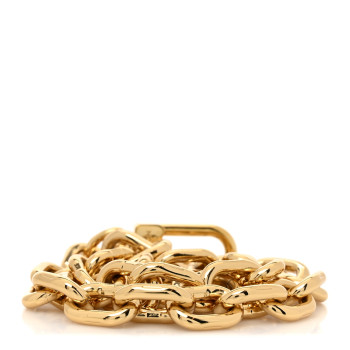 LOUIS VUITTON Pochette Metis East West Chain Strap Gold