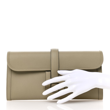 HERMES Swift Jige Elan 29 Clutch Sauge
