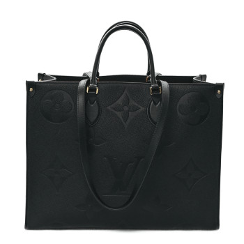 LOUIS VUITTON Empreinte Monogram Giant Onthego GM Black
