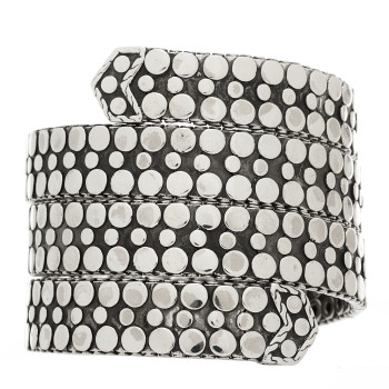 JOHN HARDY Sterling Silver Dot Triple Coil Bracelet
