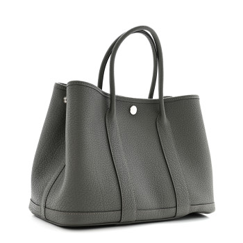 HERMES Negonda Garden Party 30 TPM Gris Meyer