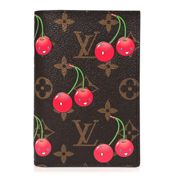 LOUIS VUITTON LV X TM Cerises Passport Cover
