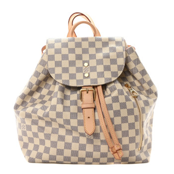 LOUIS VUITTON Damier Azur Sperone Backpack