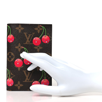 LOUIS VUITTON LV X TM Cerises Passport Cover