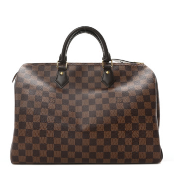 LOUIS VUITTON Damier Ebene Speedy 35