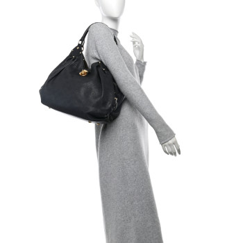 LOUIS VUITTON Mahina L Black
