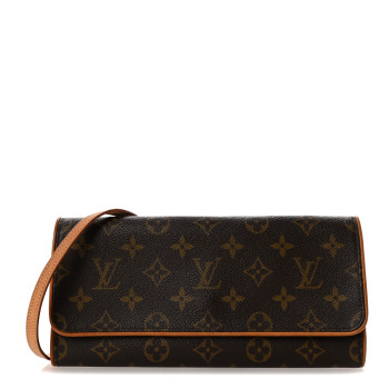 LOUIS VUITTON Monogram Pochette Twin GM