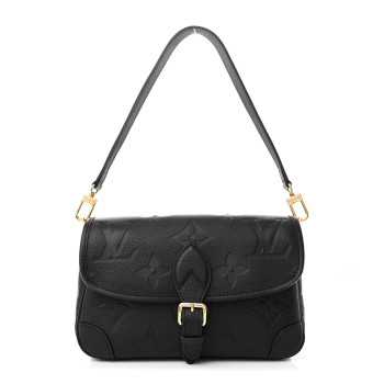 LOUIS VUITTON Empreinte Monogram Giant Diane Black
