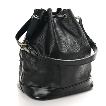 LOUIS VUITTON Epi Noe Black