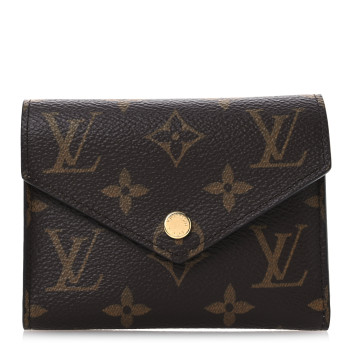 LOUIS VUITTON Monogram Victorine Wallet Rose Ballerine