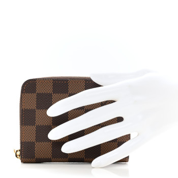 LOUIS VUITTON Damier Ebene Zippy Coin Purse