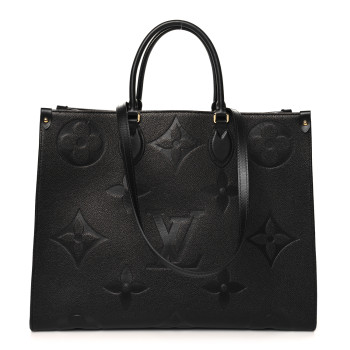 LOUIS VUITTON Empreinte Monogram Giant Onthego GM Black