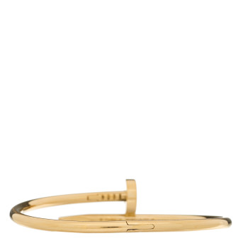 CARTIER 18K Yellow Gold Juste Un Clou Bracelet 17