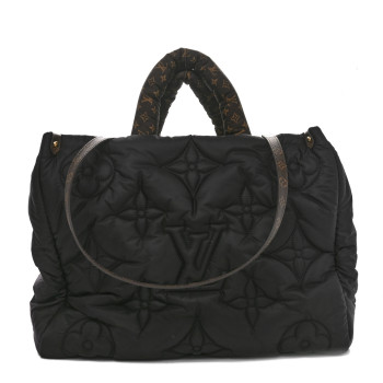 LOUIS VUITTON Econyl Monogram Pillow Giant Onthego GM Black