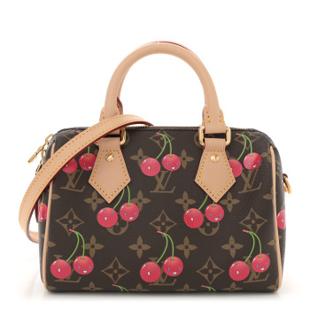 LOUIS VUITTON LV X TM Monogram Cerises Speedy Bandouliere 20