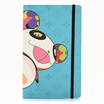 LOUIS VUITTON LV x TM Jane Superflat Notebook MM Turquoise