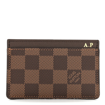 LOUIS VUITTON Damier Ebene Card Holder