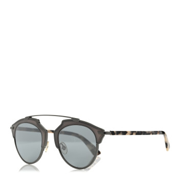 CHRISTIAN DIOR Metal So Real Sunglasses Grey Tortoise
