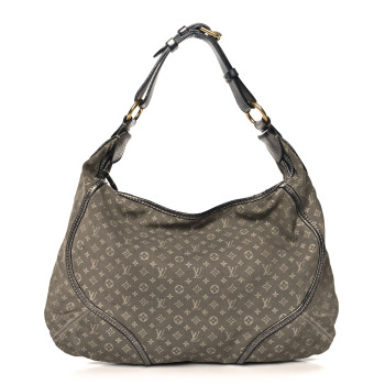 LOUIS VUITTON Mini Lin Manon MM Platine