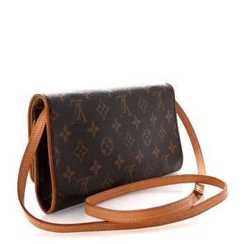 LOUIS VUITTON Monogram Pochette Twin GM